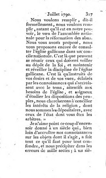 Journal ecclesiastique ou bibliotheque raisonnée des sciences ecclésiastiques