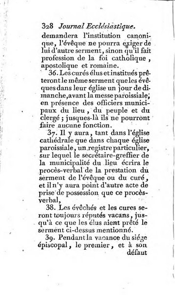 Journal ecclesiastique ou bibliotheque raisonnée des sciences ecclésiastiques