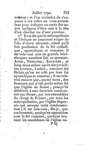 Journal ecclesiastique ou bibliotheque raisonnée des sciences ecclésiastiques