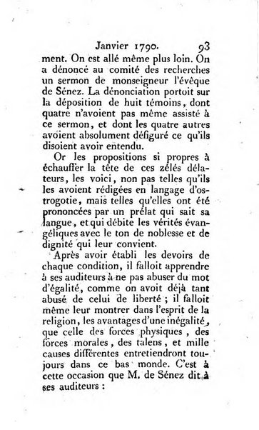 Journal ecclesiastique ou bibliotheque raisonnée des sciences ecclésiastiques