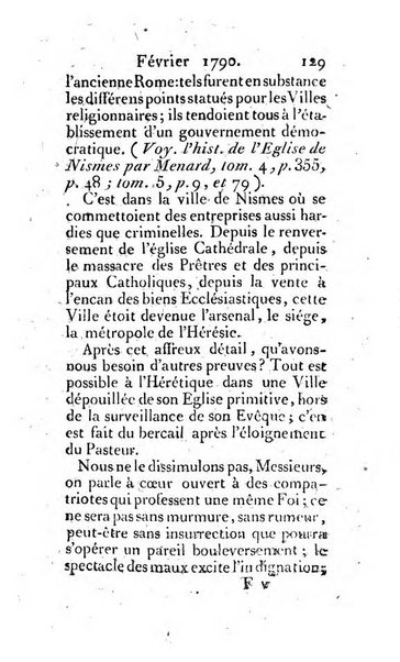 Journal ecclesiastique ou bibliotheque raisonnée des sciences ecclésiastiques