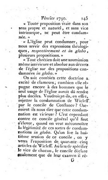 Journal ecclesiastique ou bibliotheque raisonnée des sciences ecclésiastiques