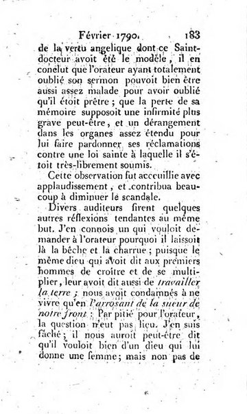 Journal ecclesiastique ou bibliotheque raisonnée des sciences ecclésiastiques