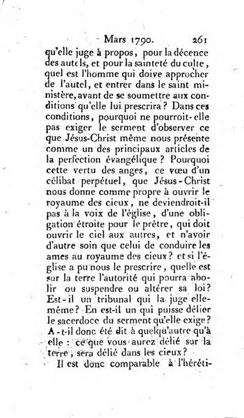 Journal ecclesiastique ou bibliotheque raisonnée des sciences ecclésiastiques