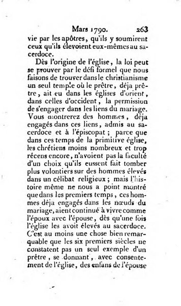 Journal ecclesiastique ou bibliotheque raisonnée des sciences ecclésiastiques