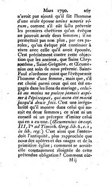 Journal ecclesiastique ou bibliotheque raisonnée des sciences ecclésiastiques