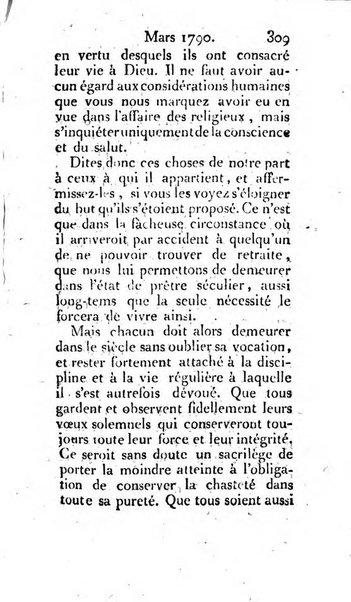 Journal ecclesiastique ou bibliotheque raisonnée des sciences ecclésiastiques