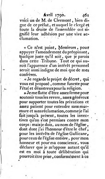 Journal ecclesiastique ou bibliotheque raisonnée des sciences ecclésiastiques