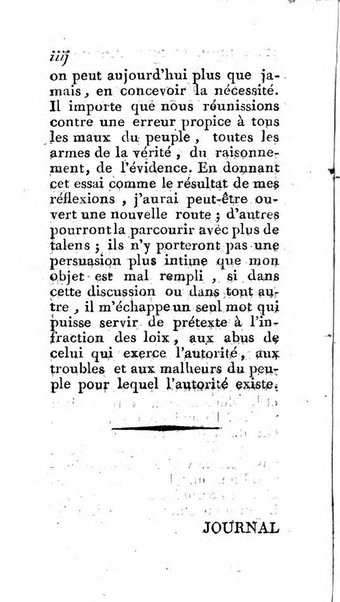 Journal ecclesiastique ou bibliotheque raisonnée des sciences ecclésiastiques