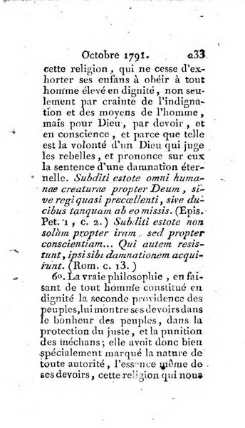 Journal ecclesiastique ou bibliotheque raisonnée des sciences ecclésiastiques