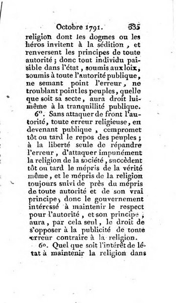 Journal ecclesiastique ou bibliotheque raisonnée des sciences ecclésiastiques