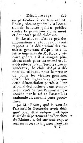 Journal ecclesiastique ou bibliotheque raisonnée des sciences ecclésiastiques