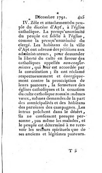 Journal ecclesiastique ou bibliotheque raisonnée des sciences ecclésiastiques