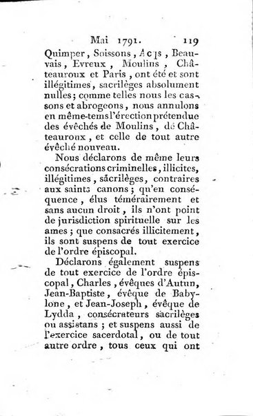 Journal ecclesiastique ou bibliotheque raisonnée des sciences ecclésiastiques