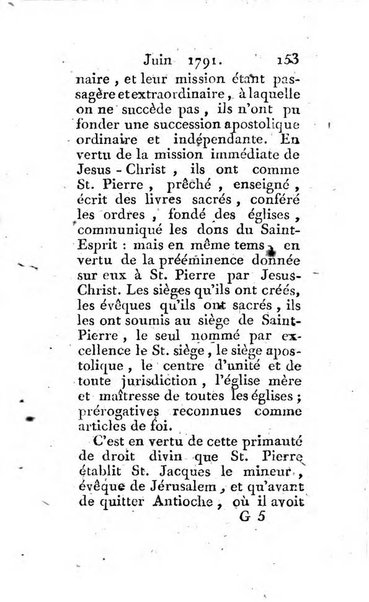 Journal ecclesiastique ou bibliotheque raisonnée des sciences ecclésiastiques