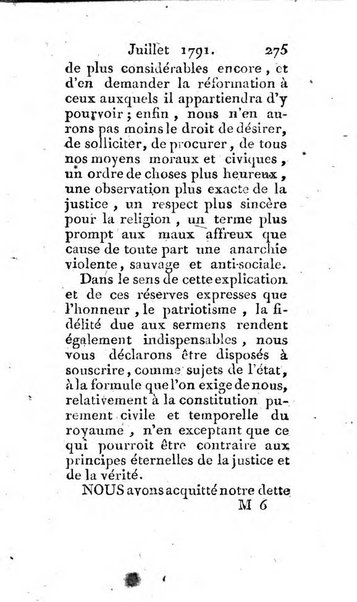 Journal ecclesiastique ou bibliotheque raisonnée des sciences ecclésiastiques