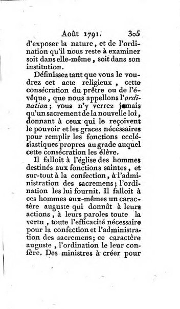 Journal ecclesiastique ou bibliotheque raisonnée des sciences ecclésiastiques