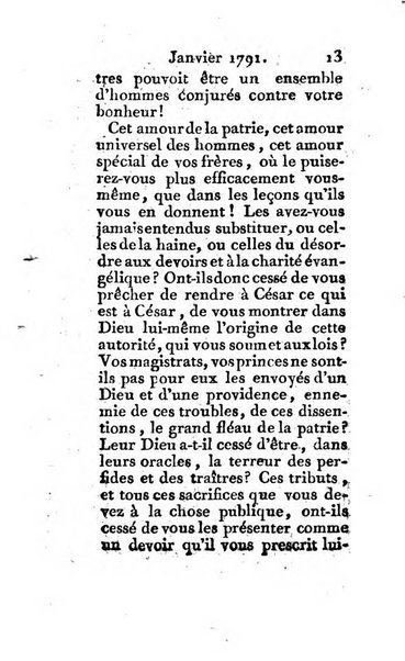 Journal ecclesiastique ou bibliotheque raisonnée des sciences ecclésiastiques