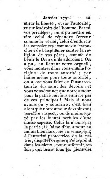 Journal ecclesiastique ou bibliotheque raisonnée des sciences ecclésiastiques