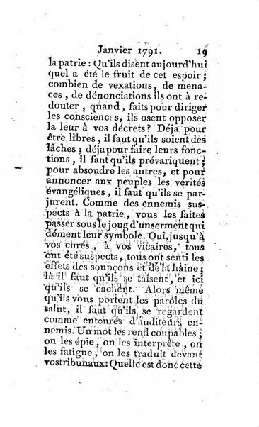 Journal ecclesiastique ou bibliotheque raisonnée des sciences ecclésiastiques