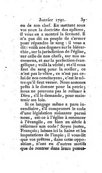 Journal ecclesiastique ou bibliotheque raisonnée des sciences ecclésiastiques