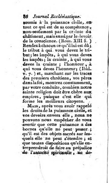Journal ecclesiastique ou bibliotheque raisonnée des sciences ecclésiastiques