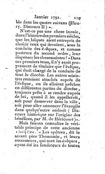 Journal ecclesiastique ou bibliotheque raisonnée des sciences ecclésiastiques