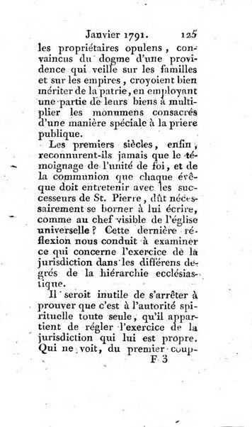 Journal ecclesiastique ou bibliotheque raisonnée des sciences ecclésiastiques