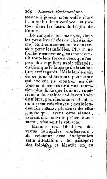 Journal ecclesiastique ou bibliotheque raisonnée des sciences ecclésiastiques