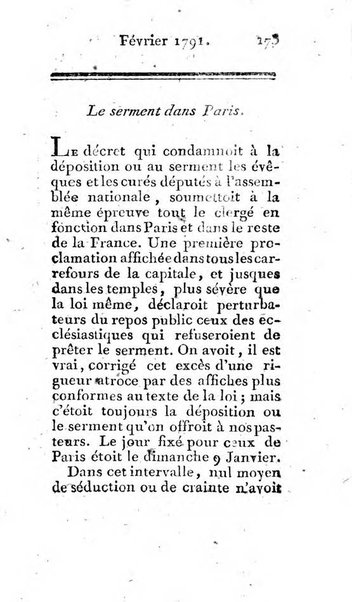 Journal ecclesiastique ou bibliotheque raisonnée des sciences ecclésiastiques