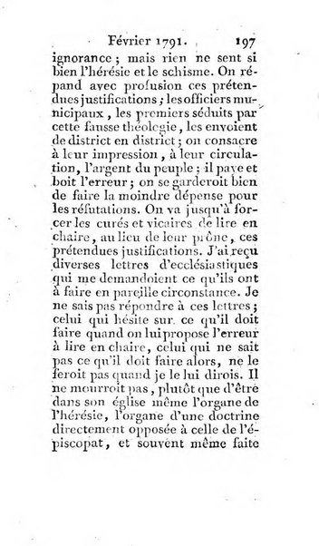 Journal ecclesiastique ou bibliotheque raisonnée des sciences ecclésiastiques