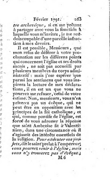 Journal ecclesiastique ou bibliotheque raisonnée des sciences ecclésiastiques