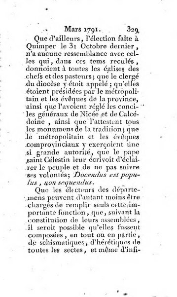 Journal ecclesiastique ou bibliotheque raisonnée des sciences ecclésiastiques