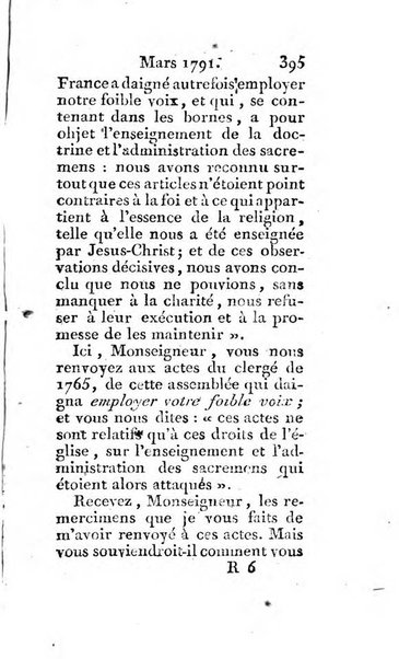 Journal ecclesiastique ou bibliotheque raisonnée des sciences ecclésiastiques