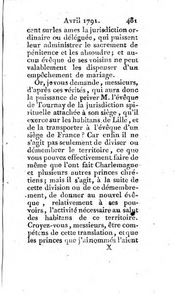 Journal ecclesiastique ou bibliotheque raisonnée des sciences ecclésiastiques