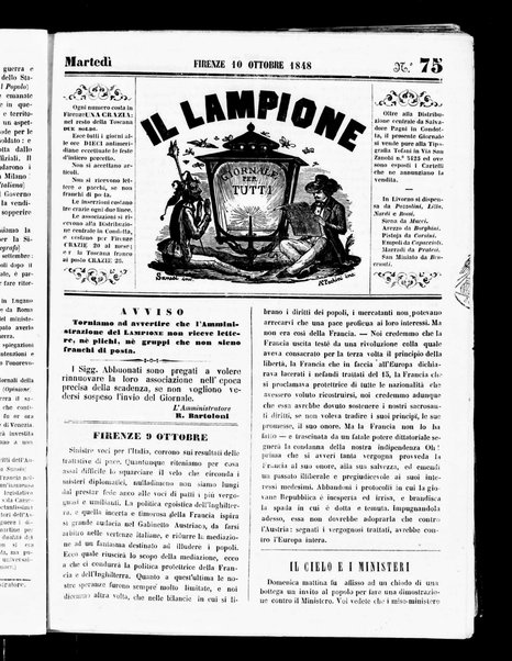 Il lampione : giornale per tutti