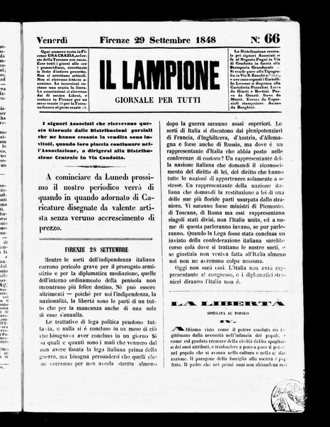 Il lampione : giornale per tutti