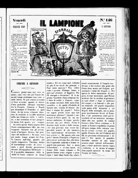 Il lampione : giornale per tutti