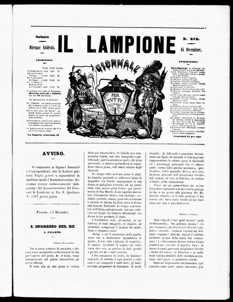 Il lampione : giornale per tutti