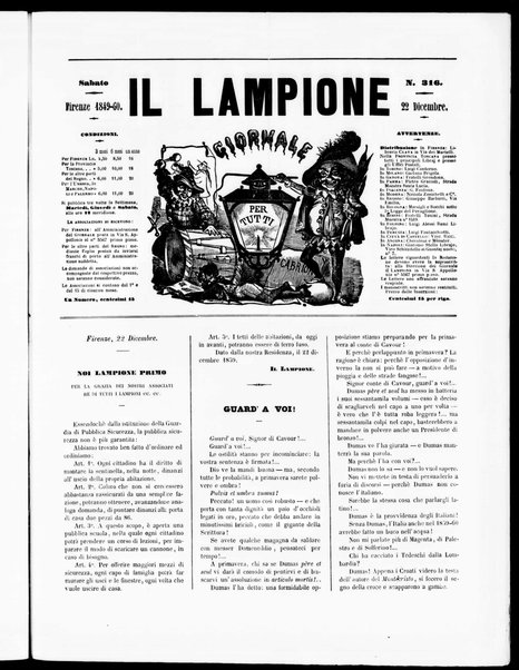 Il lampione : giornale per tutti