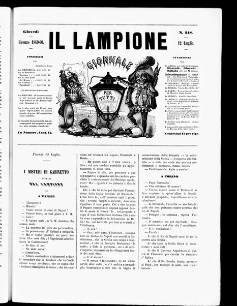 Il lampione : giornale per tutti