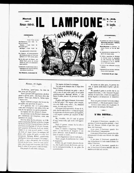 Il lampione : giornale per tutti