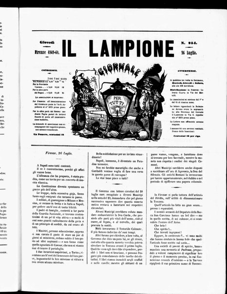 Il lampione : giornale per tutti