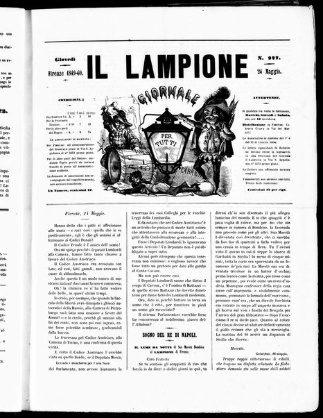 Il lampione : giornale per tutti