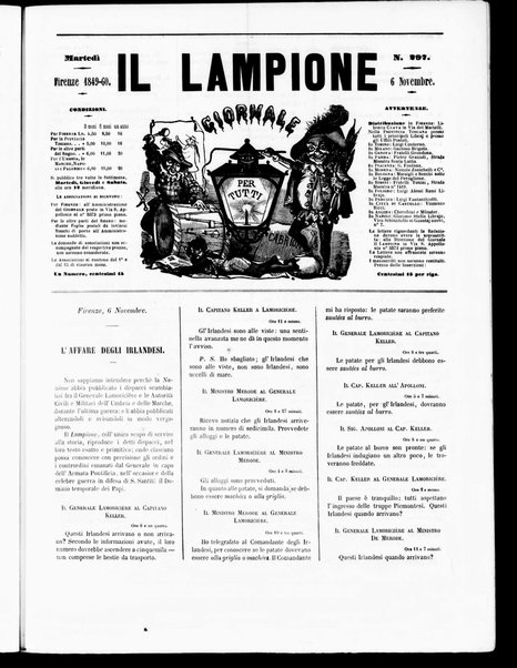 Il lampione : giornale per tutti