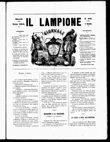 Il lampione : giornale per tutti