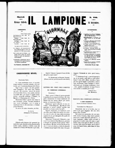 Il lampione : giornale per tutti