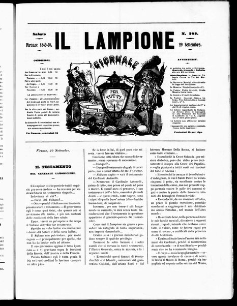 Il lampione : giornale per tutti