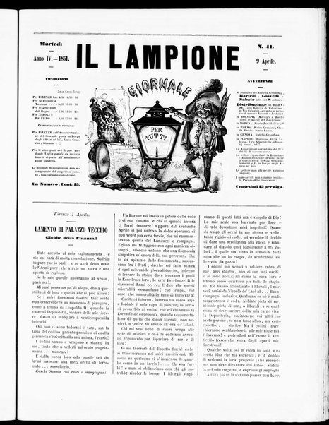 Il lampione : giornale per tutti