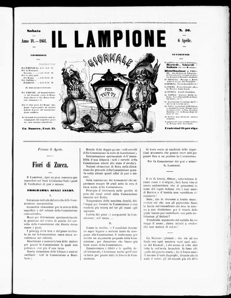 Il lampione : giornale per tutti